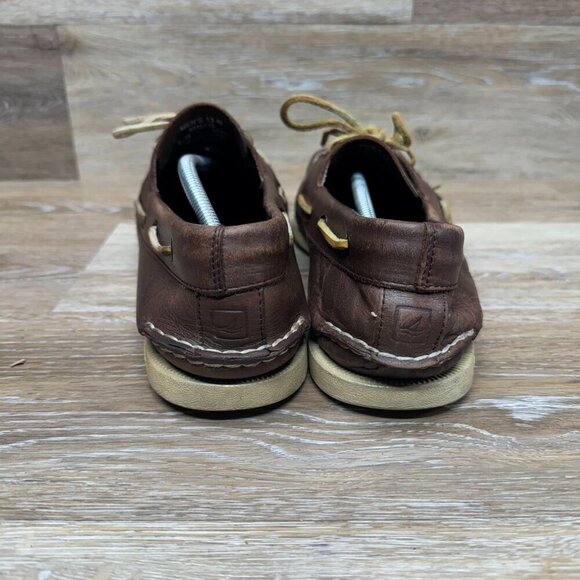 Sperry top Sider Authentic 2-Eye Classic Brown 0195115 Men\'s Size 13M main image 4